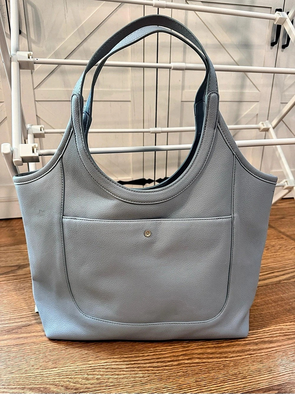 L.C. Lauren Conrad Gray Tote Like New